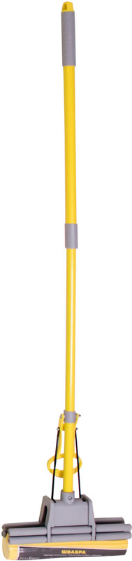 Швабра ECO FABRIC PVA-насадка 27 см з ручкою телескоп 2 віджимання(EF-0011)